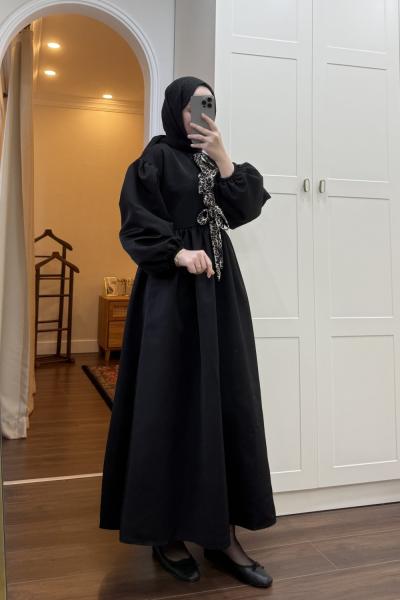 BBC ABEL ELBİSE - SİYAH