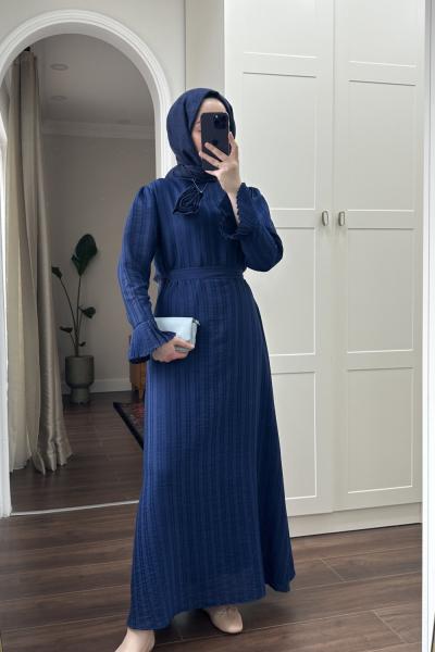 Bbc Ahes Elbise - Lacivert