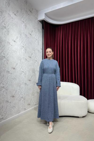 BBC AİSHA ELBİSE - MAVİ