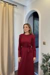 BBC ALLER ELBİSE - BORDO
