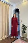 BBC ALLER ELBİSE - BORDO