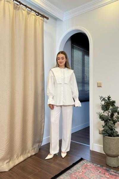 BBC ALYCE GÖMLEK - EKRU