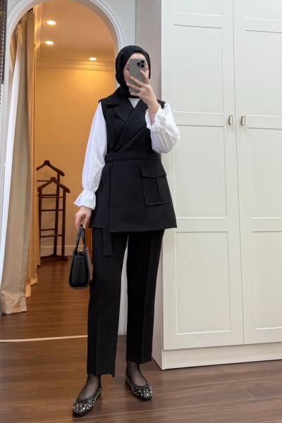 BBC AMANDA YELEK - SİYAH