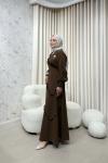 BBC AMARA ELBİSE - KAHVE