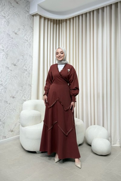 BBC AMARA ELBİSE - KİREMİT