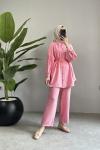 Bbc Arya Pantolonlu Takım - Pembe