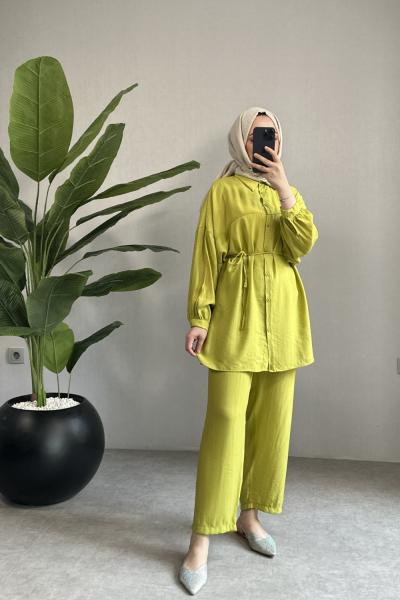 BBC ARYA PANTOLONLU TAKIM - YAĞ YEŞİLİ