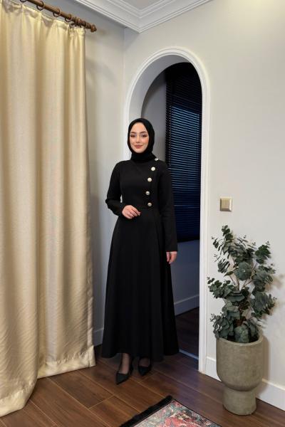 BBC ASIL ELBİSE - SİYAH