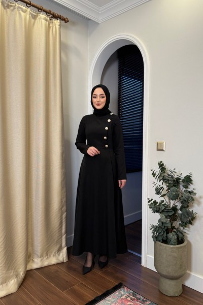 BBC ASIL ELBİSE - SİYAH