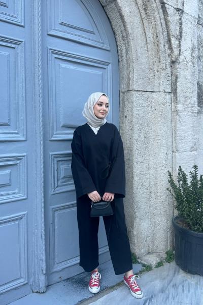 BBC BAĞLAMA DETAYLI TAKIM - SİYAH