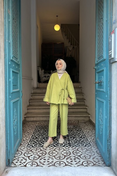 BBC BAĞLAMA DETAYLI TAKIM - YEŞİL