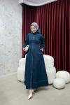 BBC BELLE ELBİSE - LACİVERT