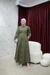 BBC BELLE ELBİSE - YEŞİL