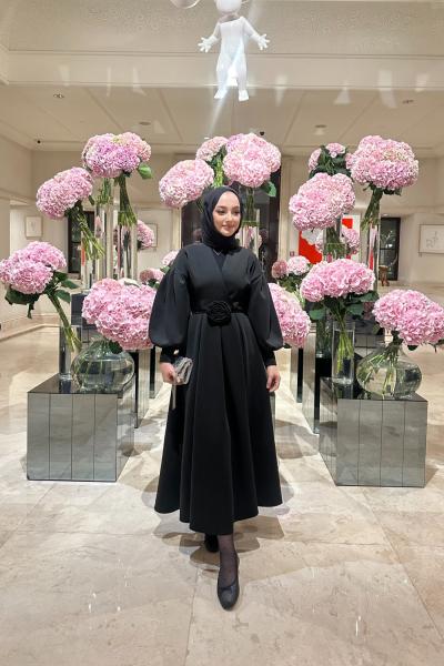 BBC BENOİT ELBİSE - SİYAH