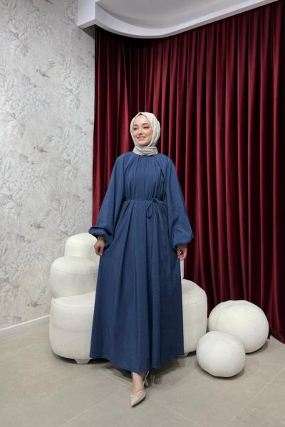 BBC BLANCA ELBİSE - LACİVERT