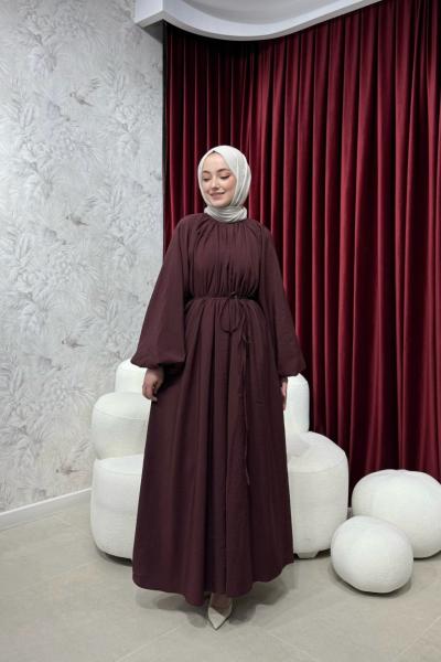 BBC BLANCA ELBİSE - BORDO