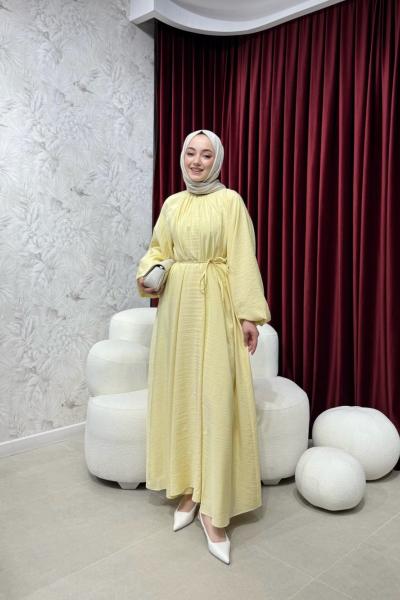 BBC BLANCA ELBİSE - SARI