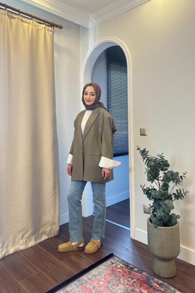 BBC BLAZER ZR CEKET - HAKİ