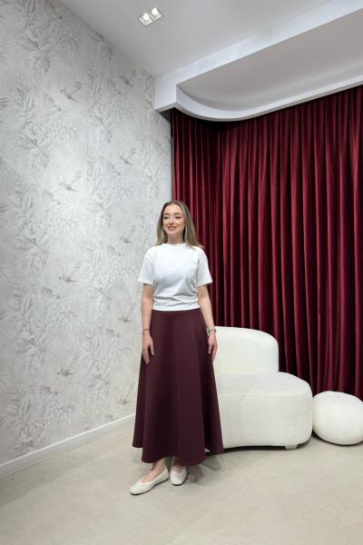 BBC BRİCE SCUBA ETEK - BORDO