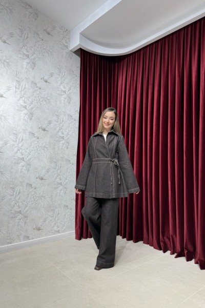 BBC BRİTNEY DENİM TAKIM - KAHVE