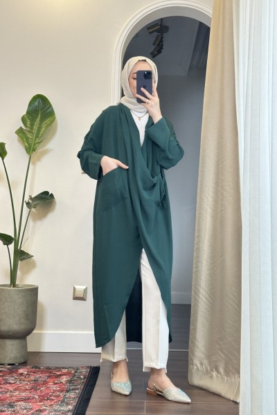 Bbc Çapraz Tunik - Zümrüt