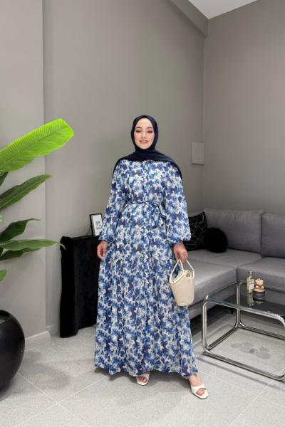 BBC CHIRPING ELBİSE - MAVİ