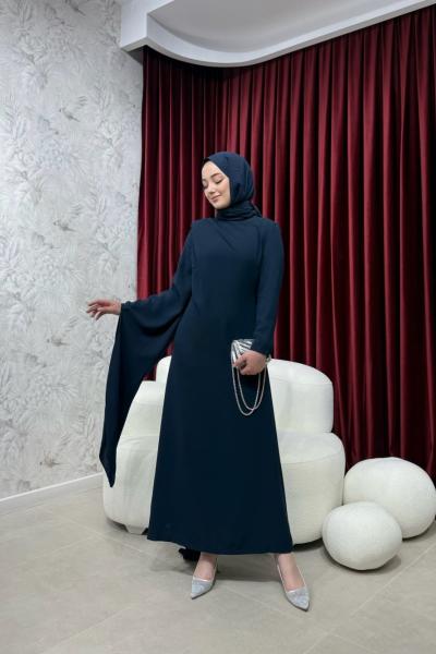 BBC CHRISTINA ELBİSE - LACİVERT