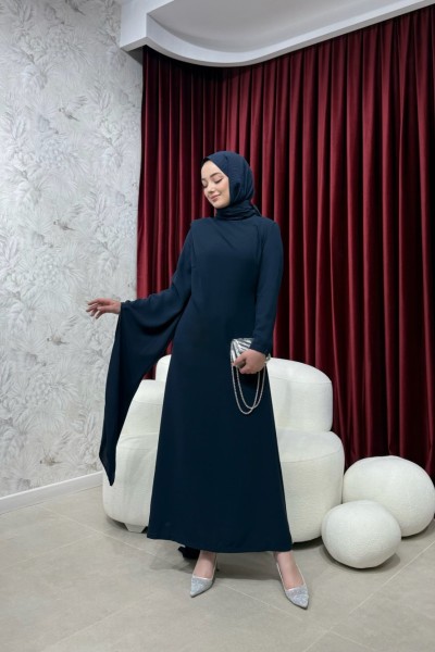 BBC CHRISTINA ELBİSE - LACİVERT