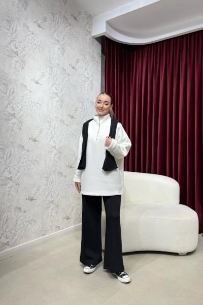 BBC ÇIMALI SCUBA BOL PANTOLON - SİYAH