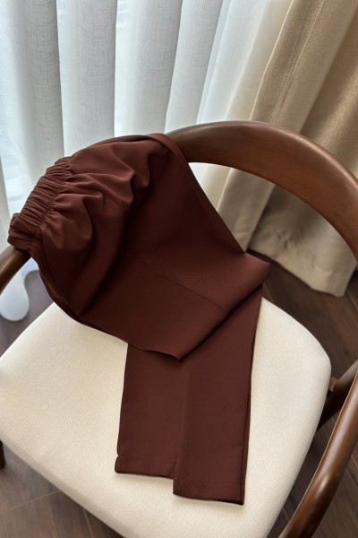 Bbc Çımalı Pantolon - Acı Kahve