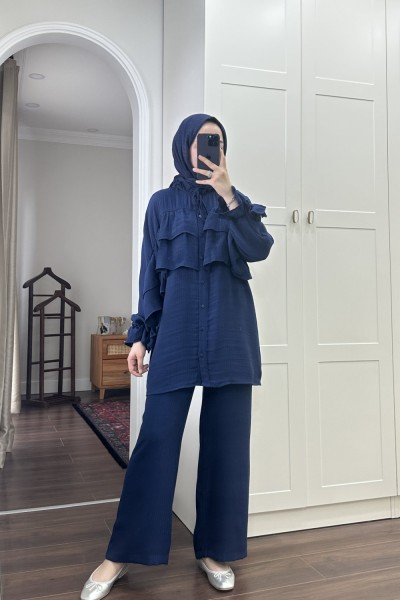 BBC CINDY ETEKLİ TAKIM - LACİVERT