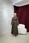 BBC CLAUDE ELBİSE - KAHVE