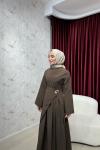 BBC CLAUDE ELBİSE - KAHVE