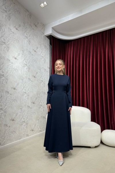 BBC CLEO ELBİSE - LACİVERT