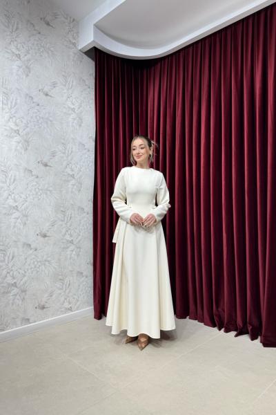 BBC CLEO ELBİSE - KREM