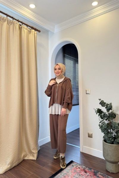 BBC COMFY TAKIM - KAHVERENGİ