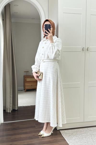 Bbc Crop Etekli Takım - EKRU