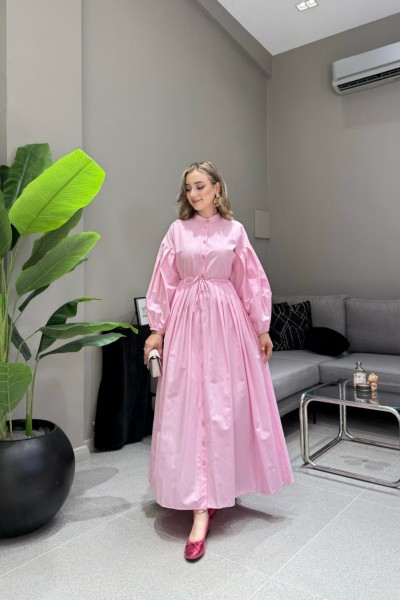 BBC CYRUS ELBİSE - PEMBE