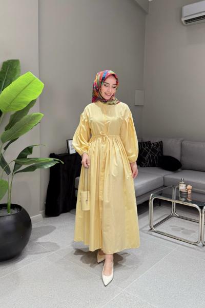 BBC CYRUS ELBİSE - SARI