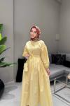 BBC CYRUS ELBİSE - SARI