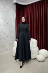 BBC DAİSY ELBİSE - SİYAH