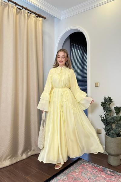 BBC DARELL ELBİSE - SARI