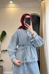 Bbc Denim Etekli Takım - Mavi