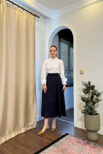 BBC DESPİNA ETEK - LACİVERT