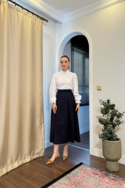 BBC DESPİNA ETEK - LACİVERT