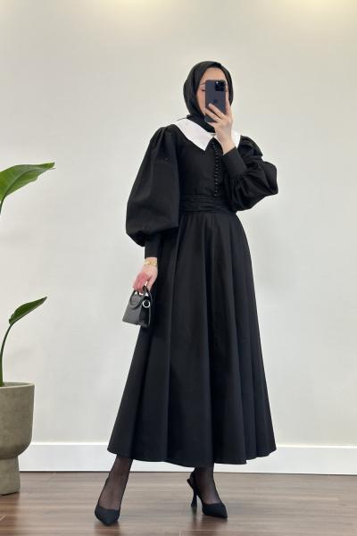 Bbc Diana Elbise - Siyah