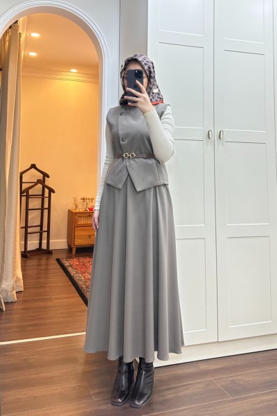 BBC DİVA ETEKLİ TAKIM - VİZON