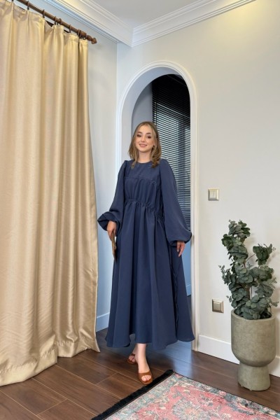 BBC DREW ELBİSE - LACİVERT