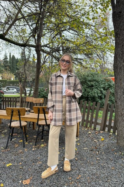 BBC EDWİN GÖMLEK - BEJ