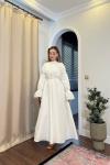 BBC ELEANOR ELBİSE - EKRU